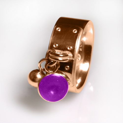 Tiffany Style Birthstone Ring - Image 5