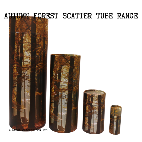 Autumn Forest Pet Scatter Tubes